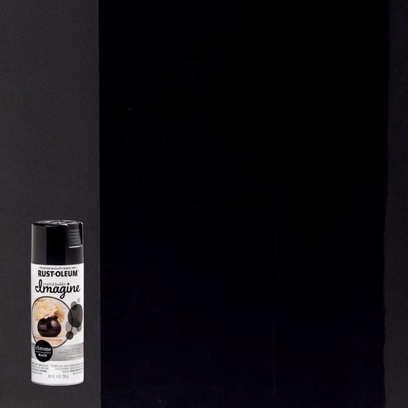 SPRYPAINT CHRM BLK 10OZ