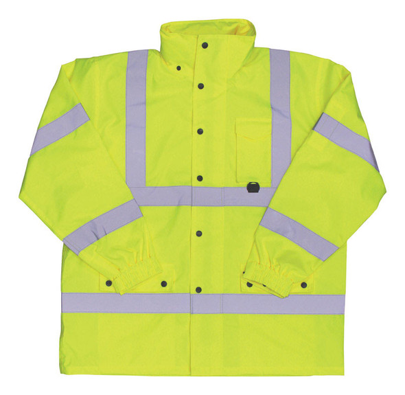 HI-VIS RAINCOAT LRG