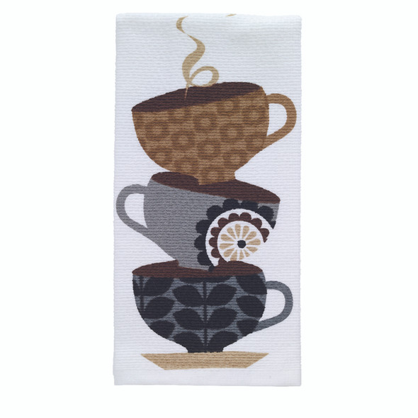 KITCHEN TOWL COFFEE CUPS