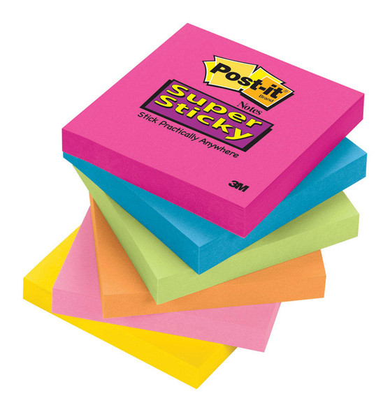 STICKY NOTES 3X3 ASST 1P