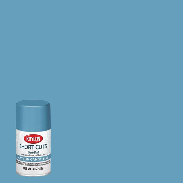 SPRAY PNT GLS BNT BLU3OZ