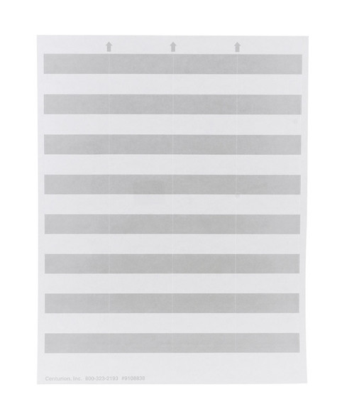 BIN TAGS GRY PAPER SHEET
