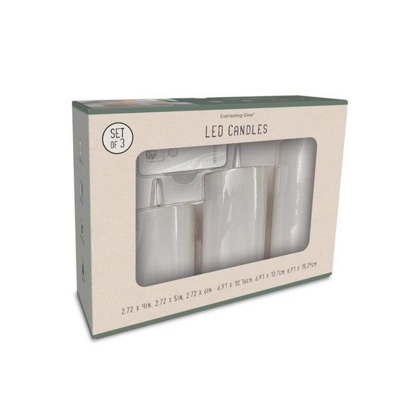 FLMLS FLCKRG CDL WHT 3PC