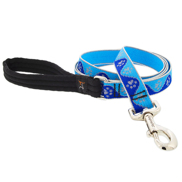 LEASH 6' BLU PAWS NYLON