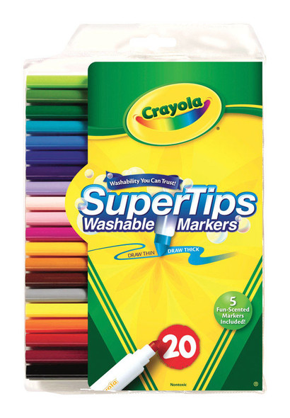 MARKERS ASST FINE 20PK