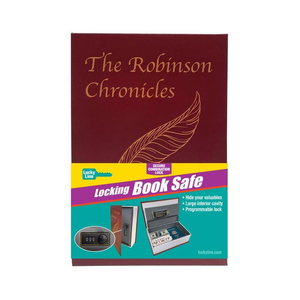 BOOK SAFE CMBO LOCK BRGN
