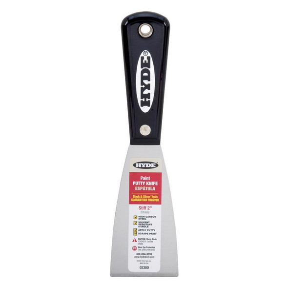 PUTTY KNIFE STIFF 2"W