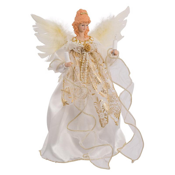 TREE TOP ANGEL GLD/IVRY