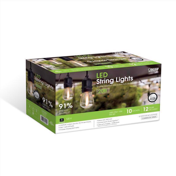 LED STRING LIGHT 20'