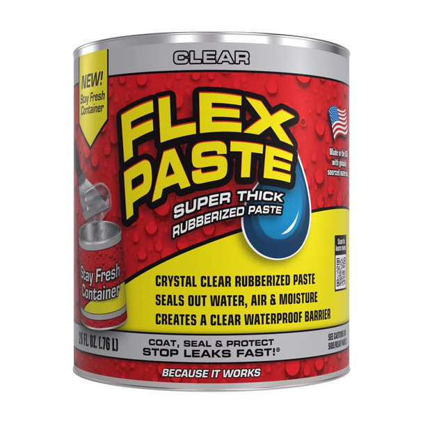 RUBBRZD PASTE CLR 26OZ