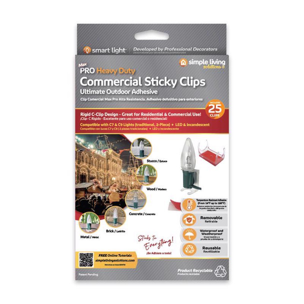 CMMRCL HVY DTY CLIP 25PK
