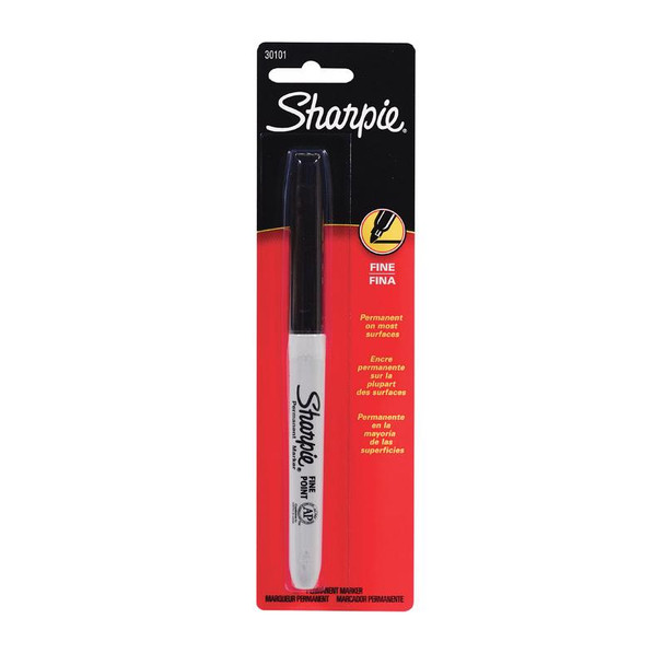 PERMANENT MARKER BLK FIN