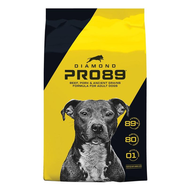 DOG FOOD DIAMD 40# BEEF&