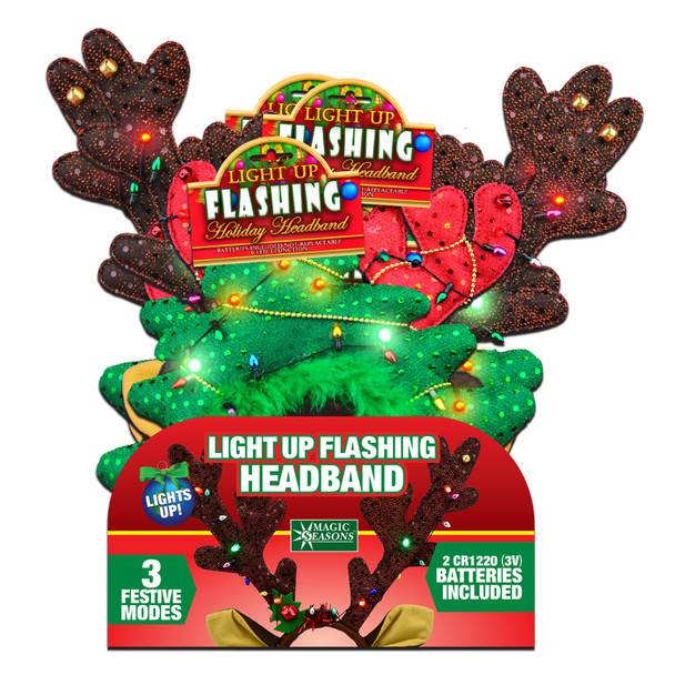 HEADBAND LED HOLIDAY