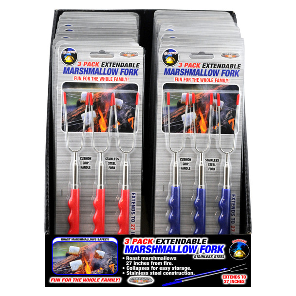 MARSHMLW FORK EXTBL 3PK