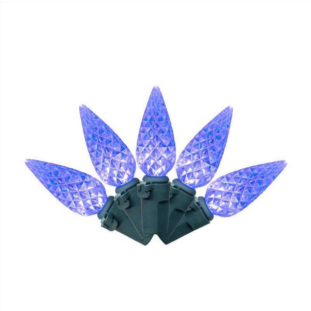 LGHTS C6 LED BLU 100CT