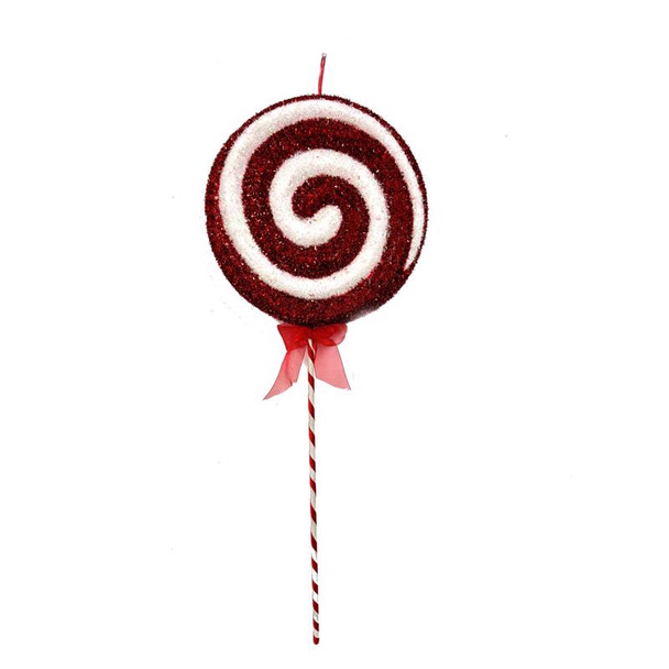 TBL DCR CANDY CANE SWRL