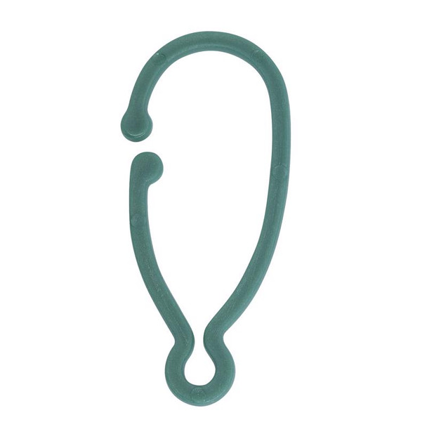 ORNAMENT HOOK GRN 48PC