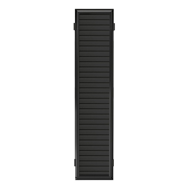 SLATWLL PANEL BLK 48X10"