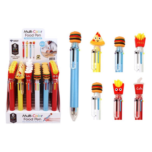 6 IN 1 FOOD PEN ASST 1PK