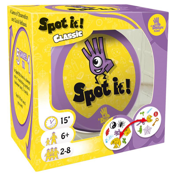 SPOT IT CARD GAMES