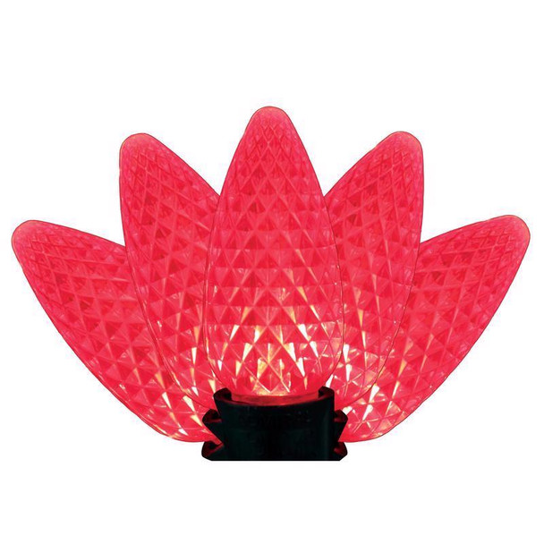 LGHT BLBS C9 RED 25CT