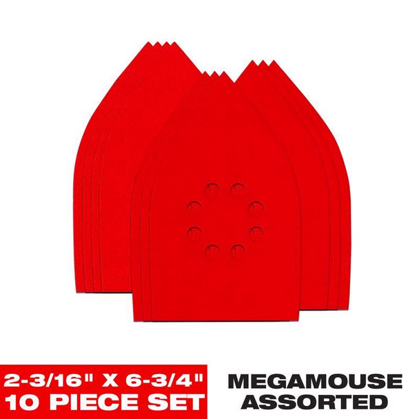 MOUSE SANDPAPER 10PK