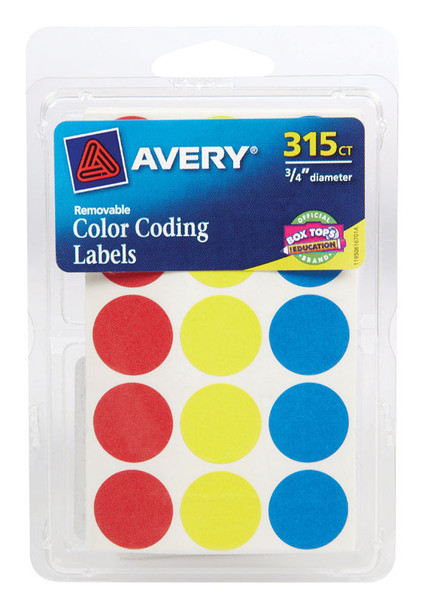 COLOR CODING LABEL ASST