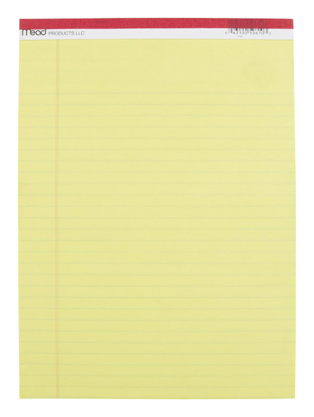 LEGAL PAD 8.5X11 50CT