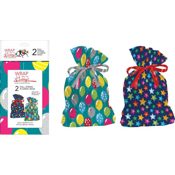 DRAWSTRING GIFT BAG XL