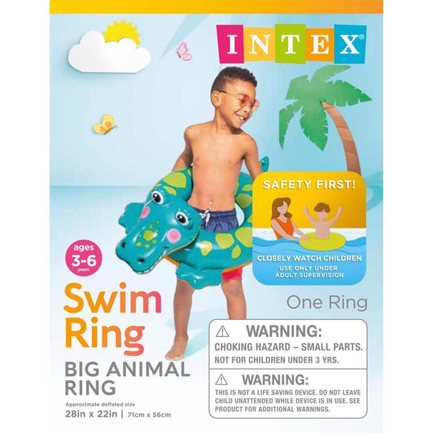 POOL FLOAT ANIMAL  3-6YR
