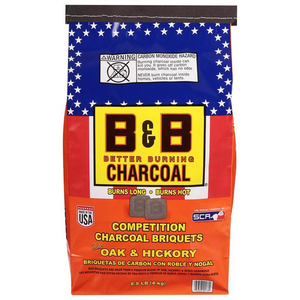 CHRCL BRIQTS HICKRY 8.8#
