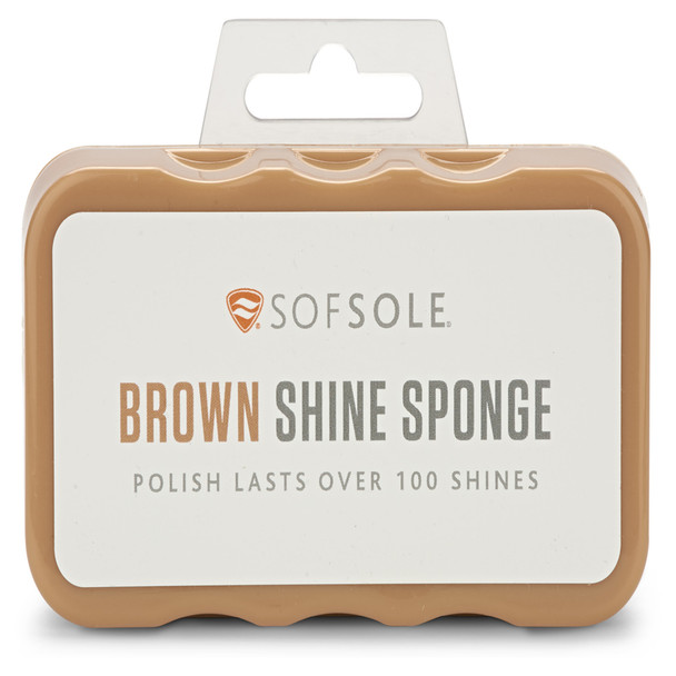 BROWN SHINE SPONGE