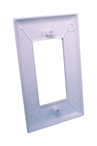 PLATE WALL SNAPON RV WHT