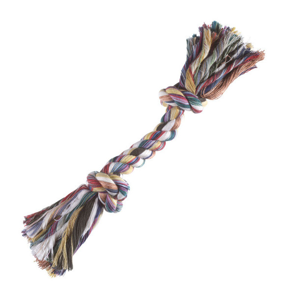 ROPE DOG TUG TOY LG RAG