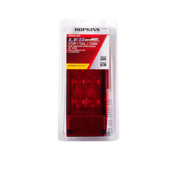 LED LIGHT TRAILR RED 12V