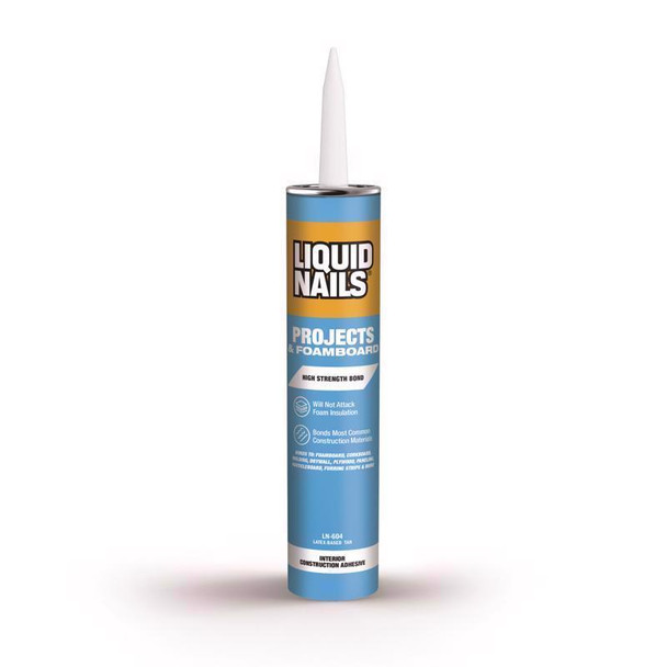 LIQUID NAILS FOAMBRD10OZ