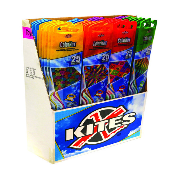KITES 25X25" ASST DESGNS