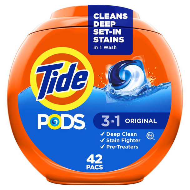 LNDRY DTRGNT POD 42CT