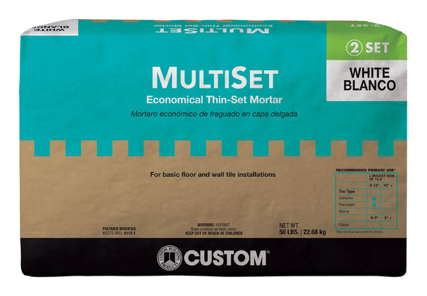MODIFIED THIN-SET WHT50#