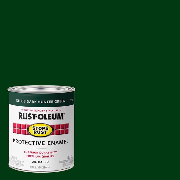 ENAMEL GLS DR HNT GRN QT