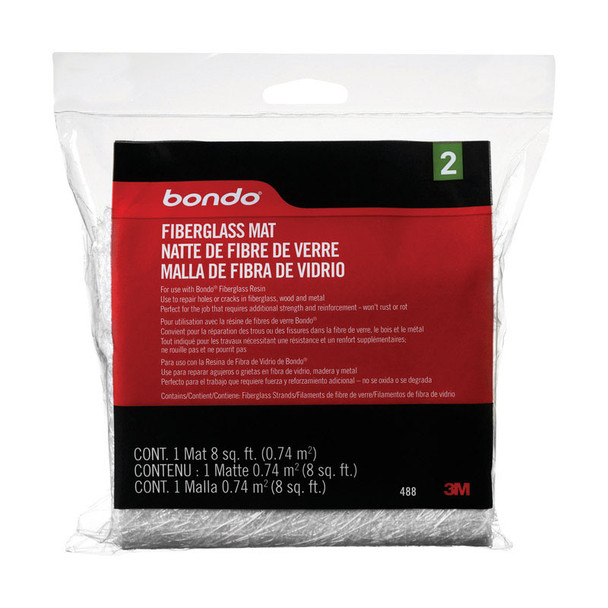 FIBERGLAS MATT 8SQ'BONDO