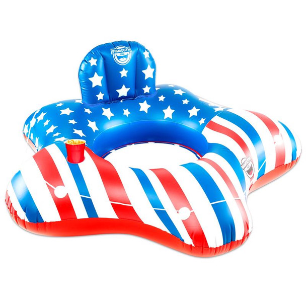 POOL FLOAT TUBE  R/W/B