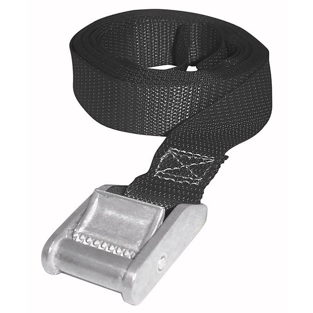 Keeper 13 ft Black Lashing Strap Pack of 2 for Towing and Tie-Downs