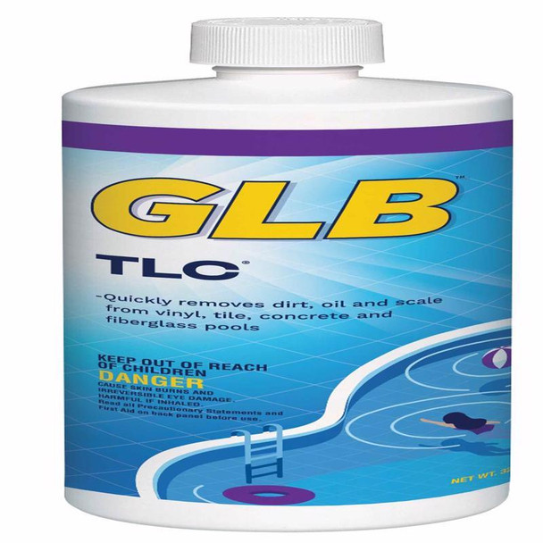 GLB TLC Surface Cleaner Liquid for Pool Maintenance - 32 oz