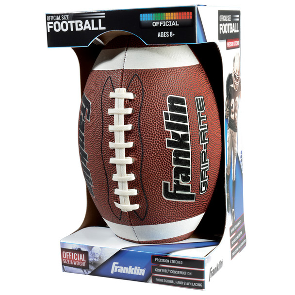 Franklin Official Size PVC Football for Team Sports and Recreation