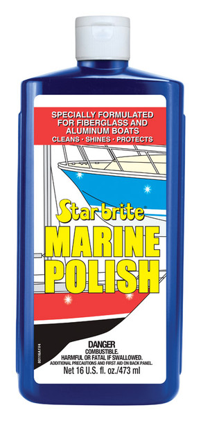 Star Brite Marine Polish Part Number 80116 – Liquid Marine Surface Polish for Boats and Yachts