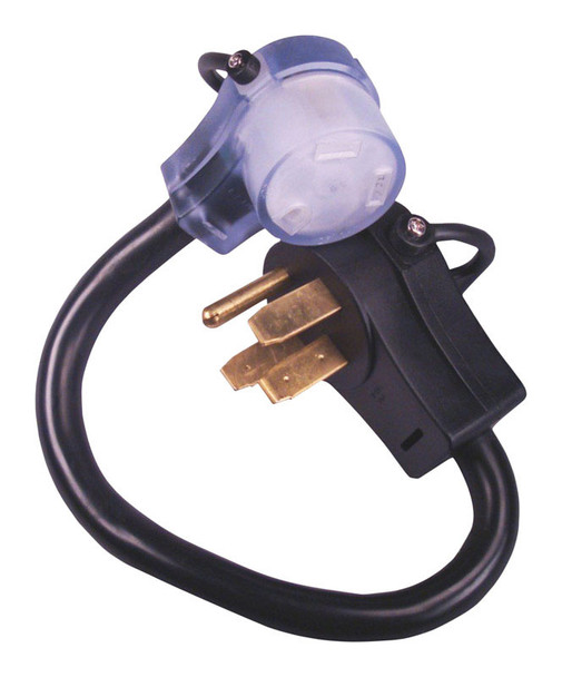 US Hardware RV-347B 50-Amp to 30-Amp Electrical Conversion Adapter