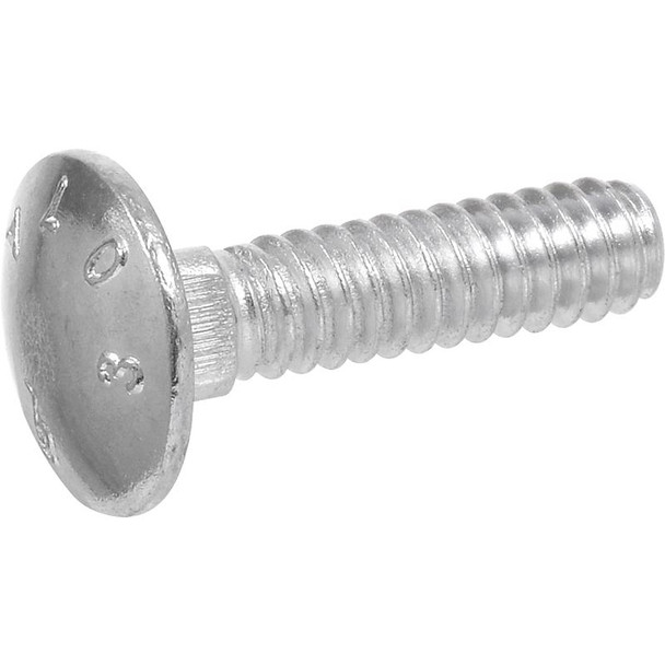 Hillman Carriage Bolt, 6-1/2 Inch, Zinc-Plated Steel, Coarse Thread - Part Number 240333