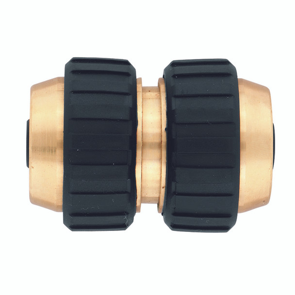 Orbit Brass Hose Mender 5/8 inch - Durable Garden Irrigation Fitting